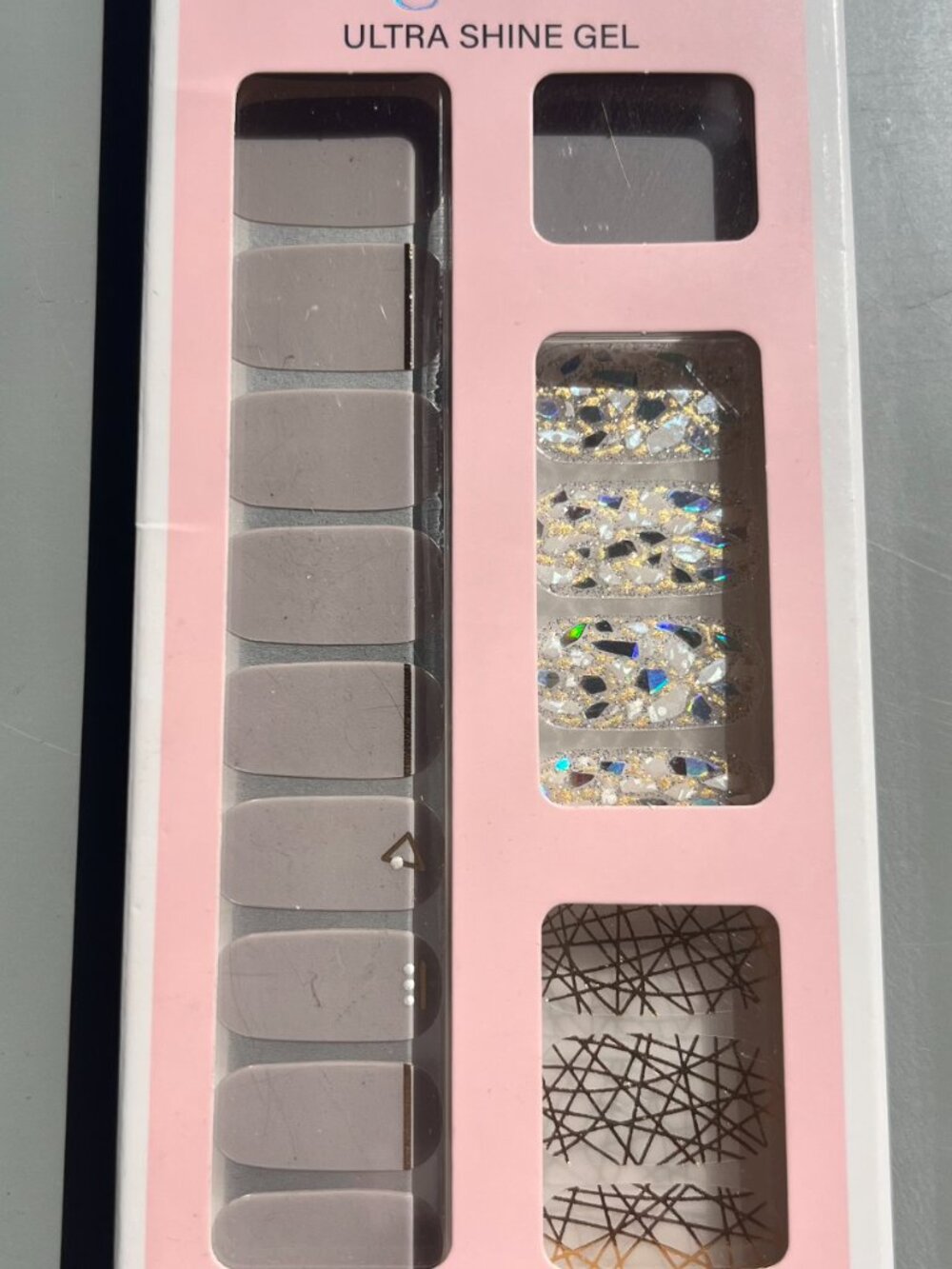 Dashing Diva Gel Gloss Palette Glitter Ultra Shine Nail Strips - Picture 4 of 4